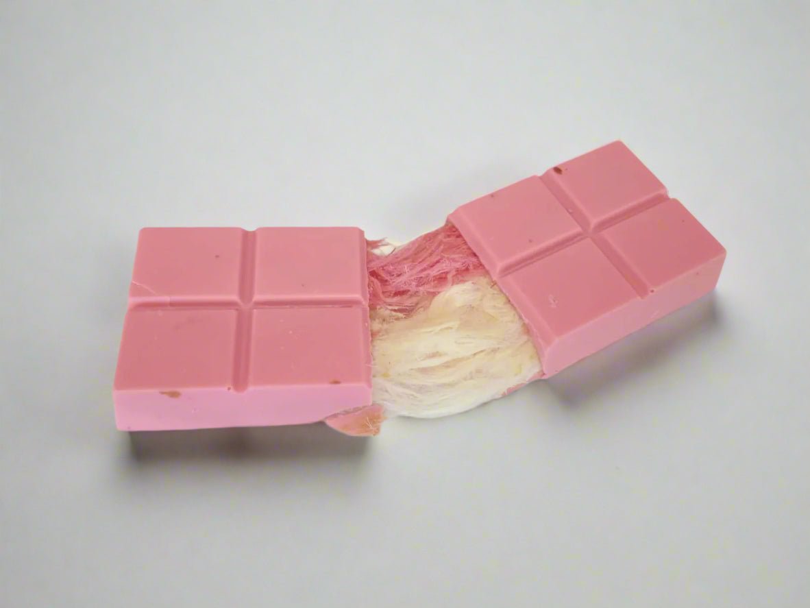 Angel Hair Raspberry Chocolate with Pistachio & Cotton Candy - 100gr - TryAladdin