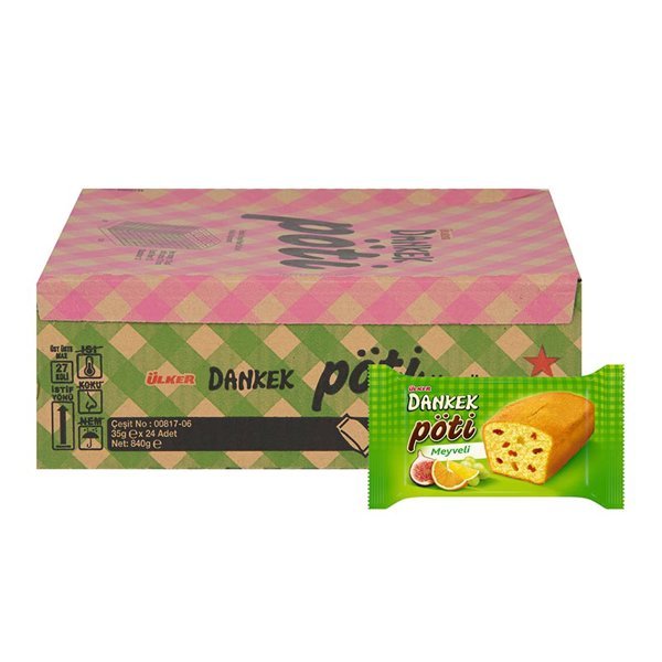 Ulker | Dankek Poti Muffin Cake with Fruits - TryAladdin