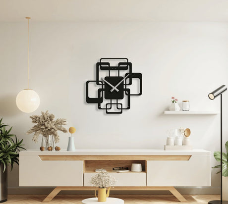 NR Dizayn | Decorative Metal Wall Clock - TryAladdin