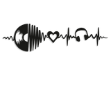 NR Dizayn | Music Rhythm Decorative Metal Wall Art - TryAladdin