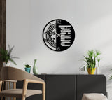NR Dizayn | Piano Decorative Meta Walll Clock - TryAladdin